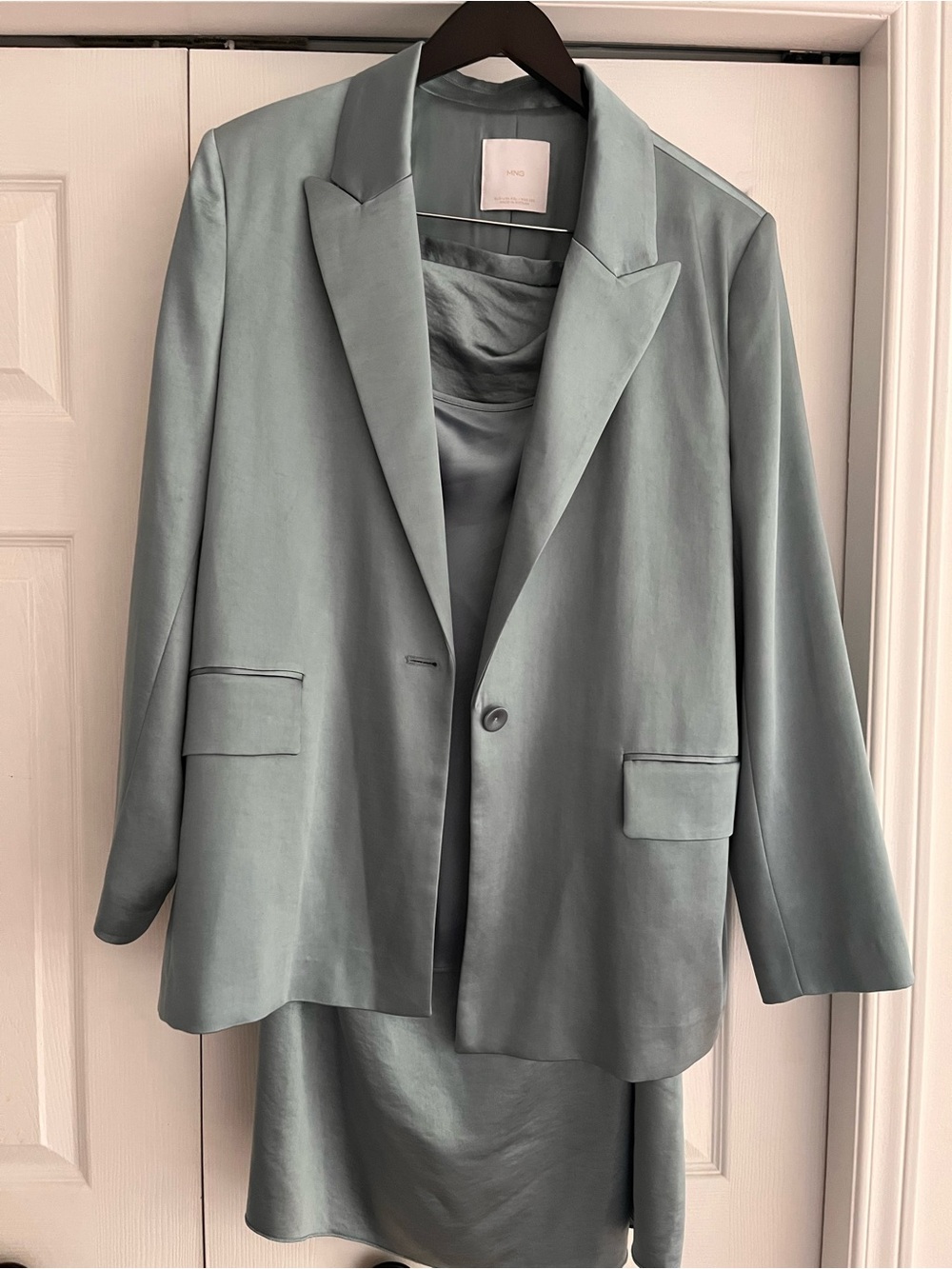 MANGO 3-piece skirt suit, size XXL.